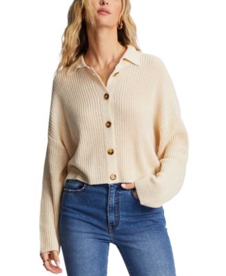 Billabong - Juniors' Stay Current Collared Cardigan Sweater