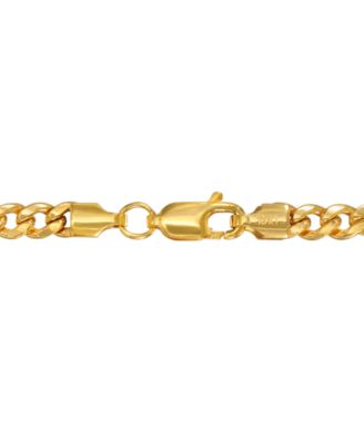 Cuban Link 18" Chain Necklace in 10k Gold