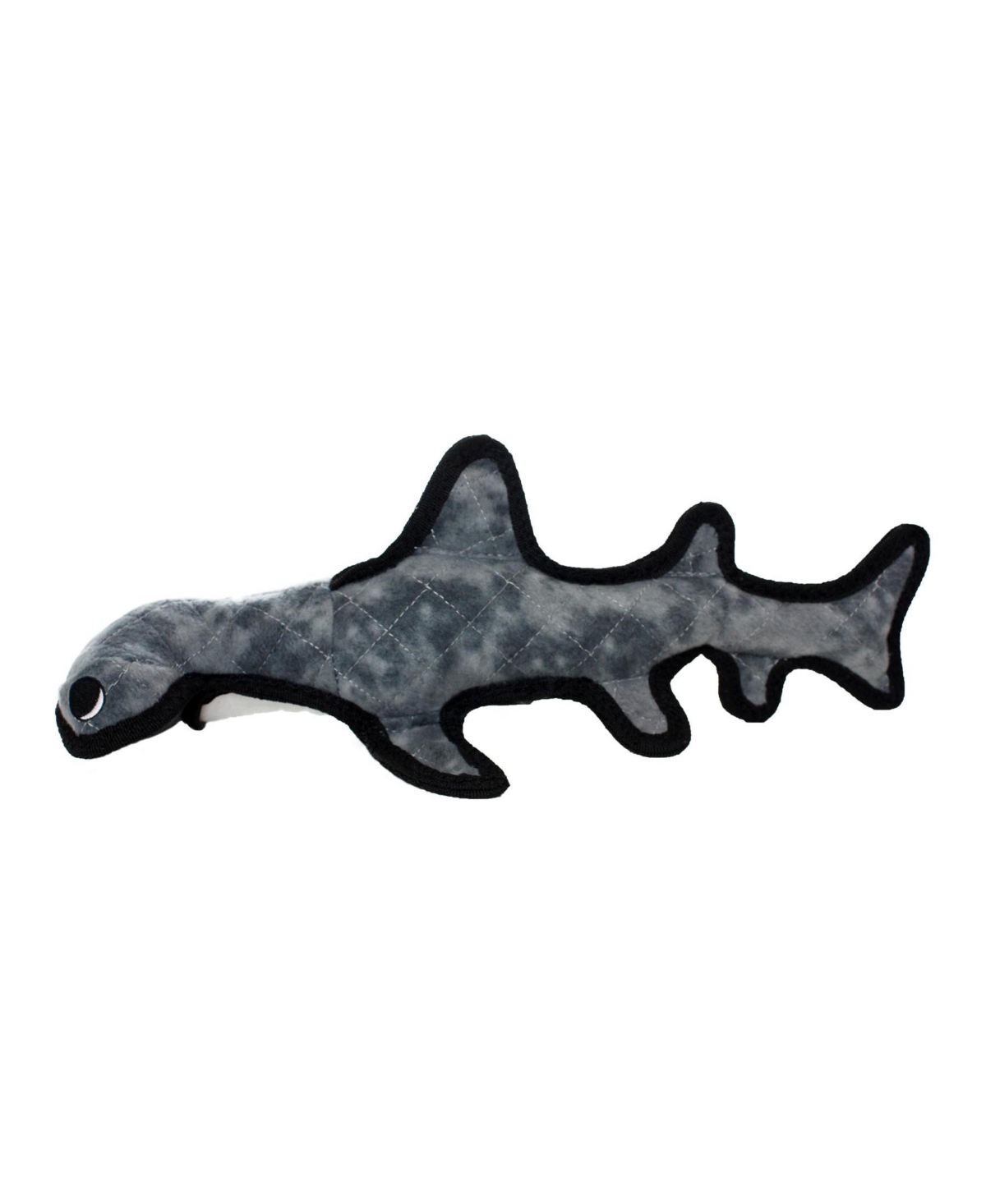 Ocean Creature Hammerhead, Dog Toy - Medium Grey