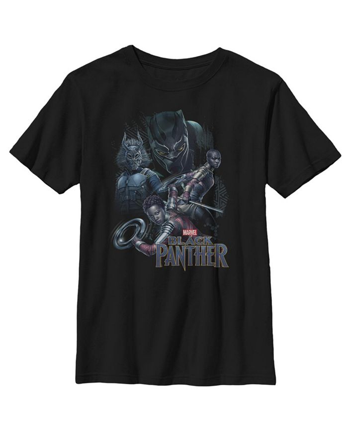 Marvel Boy's Black Panther 2018 Character View Child TShirt Macy's