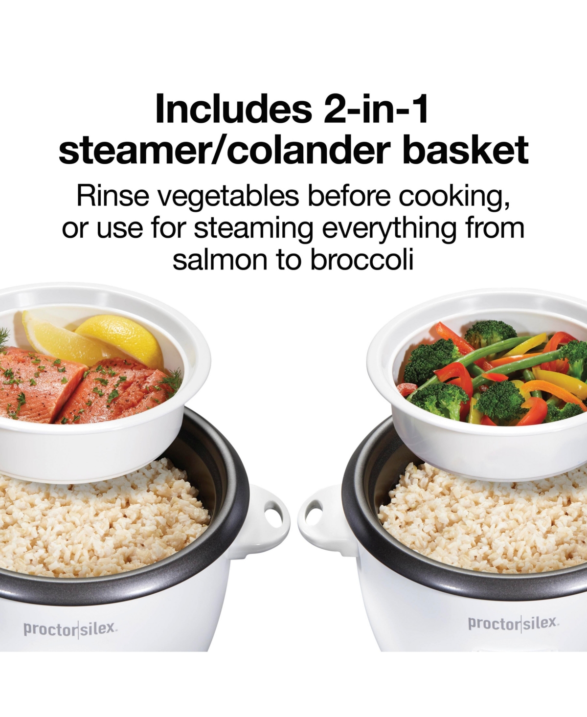 Proctor Silex 10 Cup Rice Cooker & Steamer - 37533G