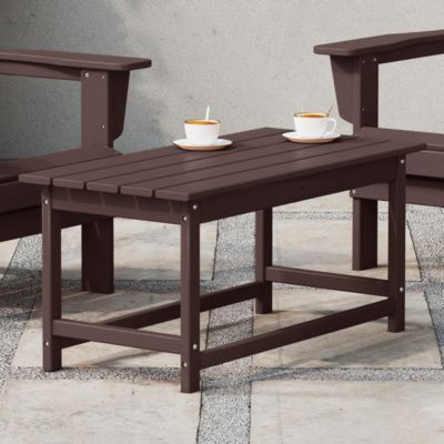Outdoor Patio Classic Adirondack Coffee Table