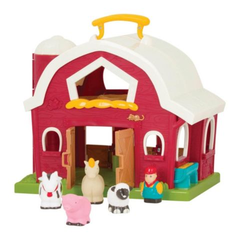 Детский игровой набор Kaplan Early Learning Big Red Barn 6-Piece Playset, Ages 18 Months+