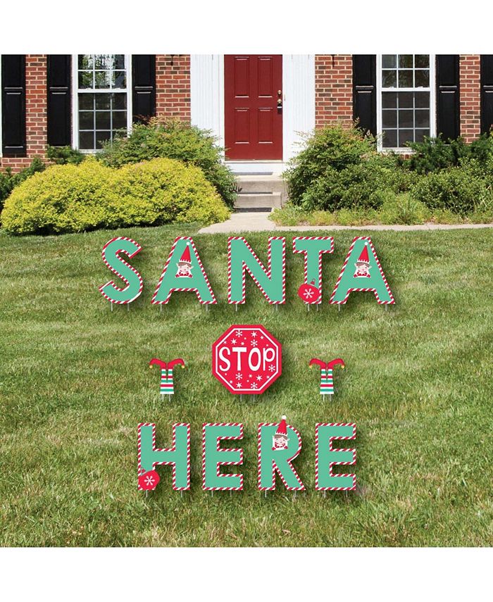 Big Dot of Happiness Elf Squad - Outdoor Lawn Decor Kids Elf Christmas ...