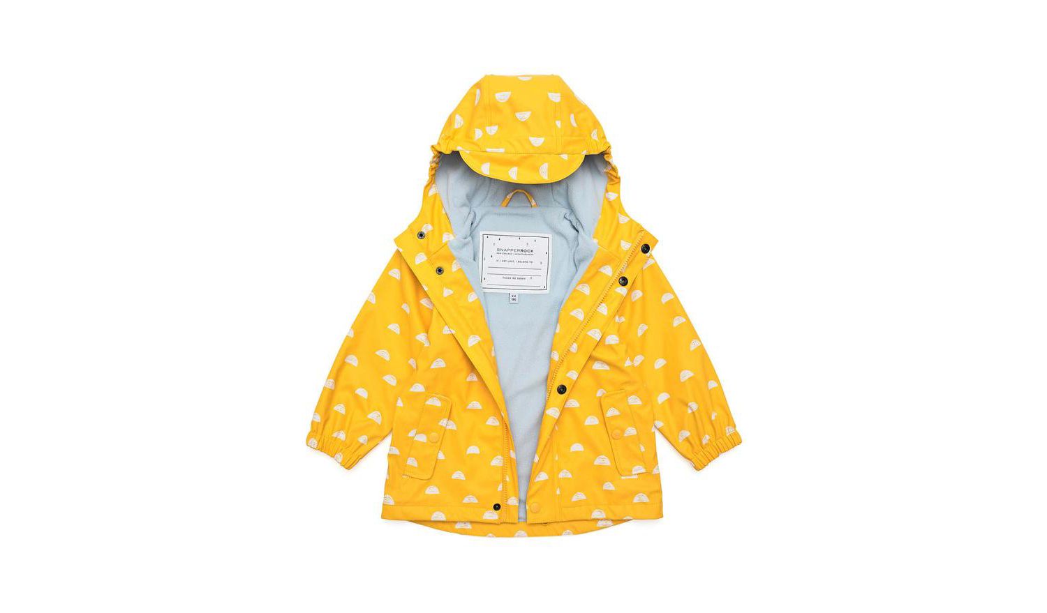 Toddler, Child Unisex Kids Sun Cloud Recycled Waterproof Raincoat