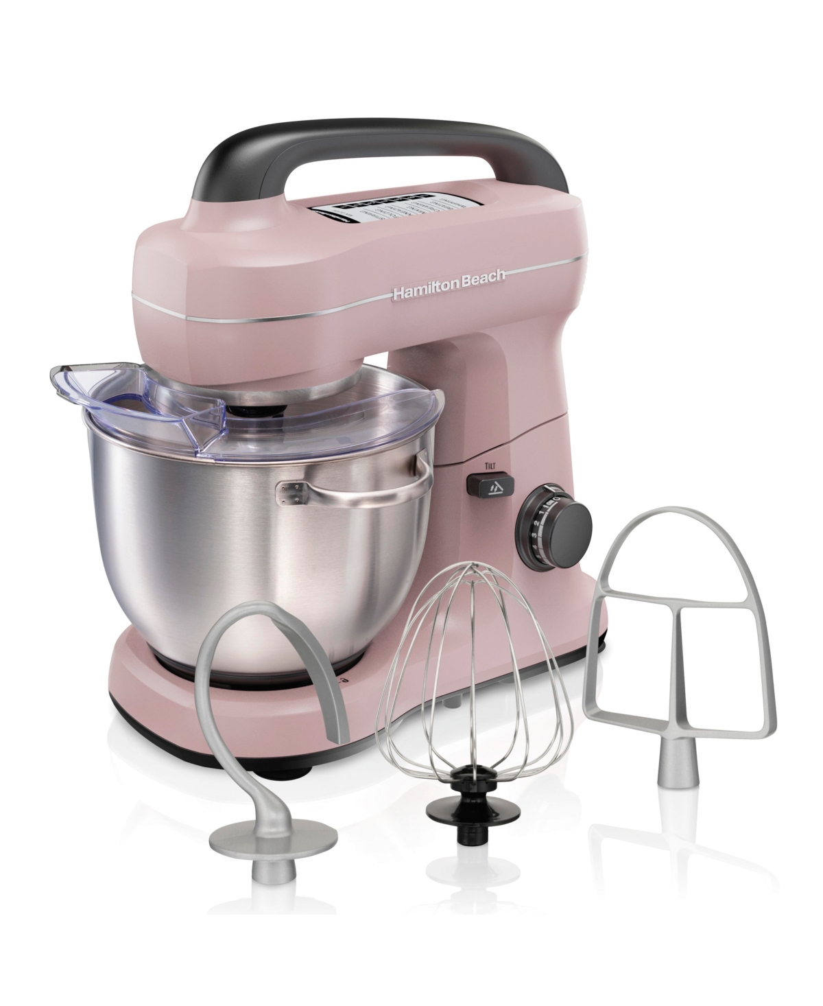 Hamilton Beach Stand Mixer With 4 Quart Stainless Steel Bowl In Rose