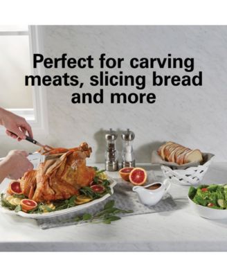 Electric Knife Set with Fork and Case - 74251