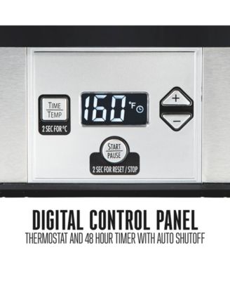 6 Tray Digital Food Dehydrator Plus - 75-0450-W