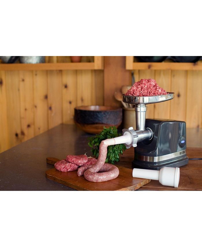 Weston Number 5 Electric Meat Grinder and Sausage Stuffer Macy's