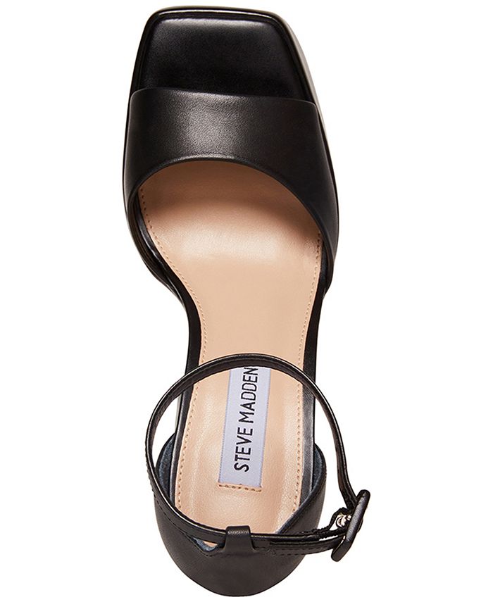 Steve Madden Women's Kassiani AnkleStrap Platform Dress Sandals