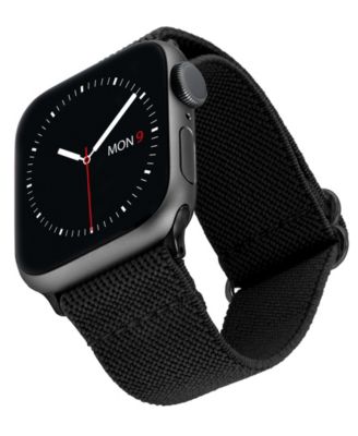 Black Woven Elastic Band designed for Apple Watch&reg; 42mm (Series 10) & 38/40/41mm