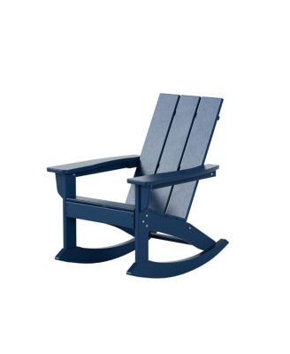 Modern Adirondack Outdoor Rocking Chair