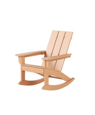 Modern Adirondack Outdoor Rocking Chair