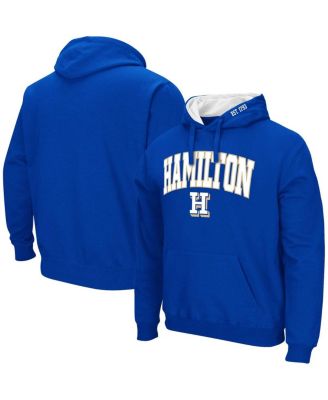 Men's Royal Hamilton Continentals Arch & Logo Pullover Hoodie