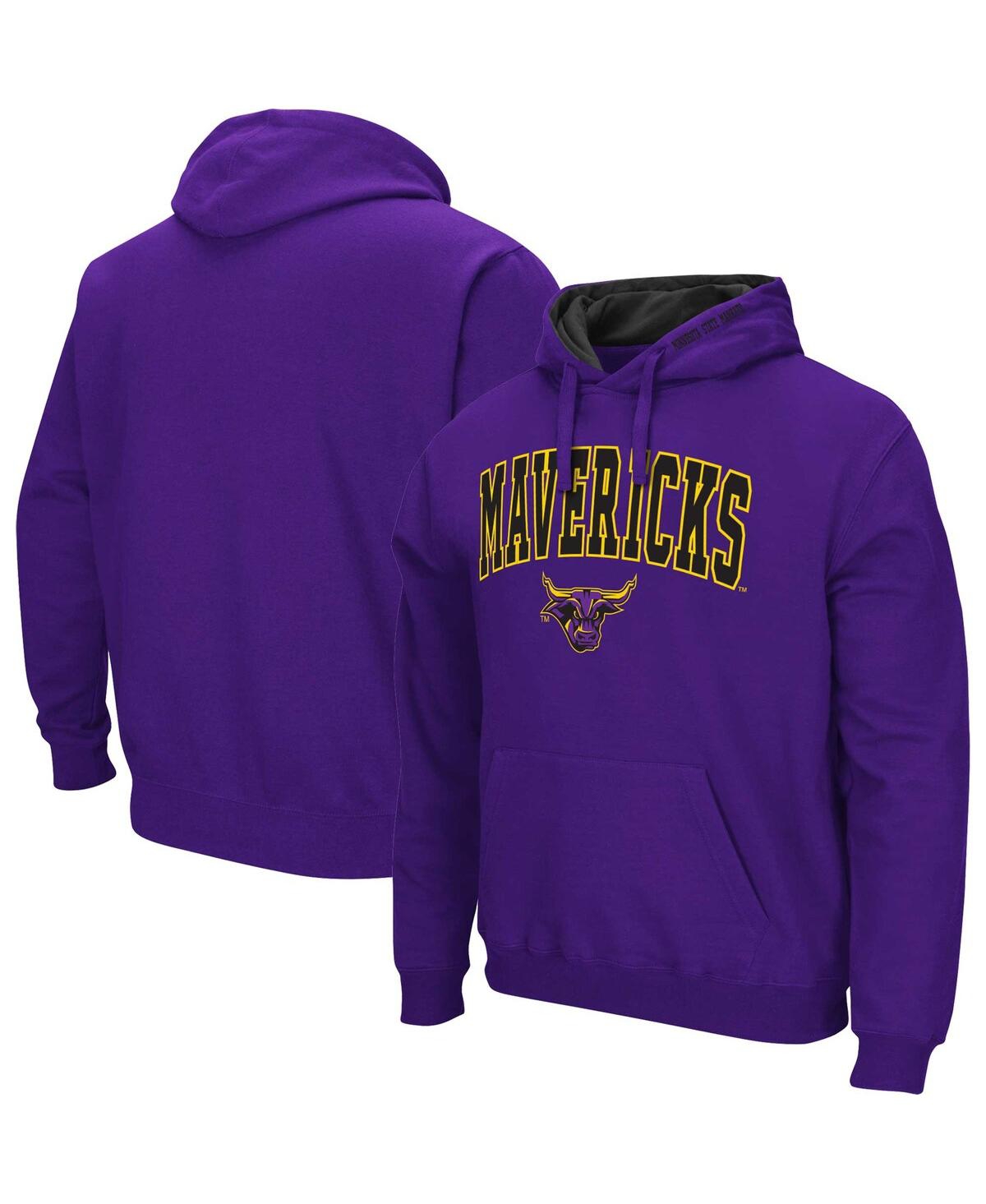 Shop Colosseum Men's  Purple Minnesota State University Mankato Isle Pullover Hoodie