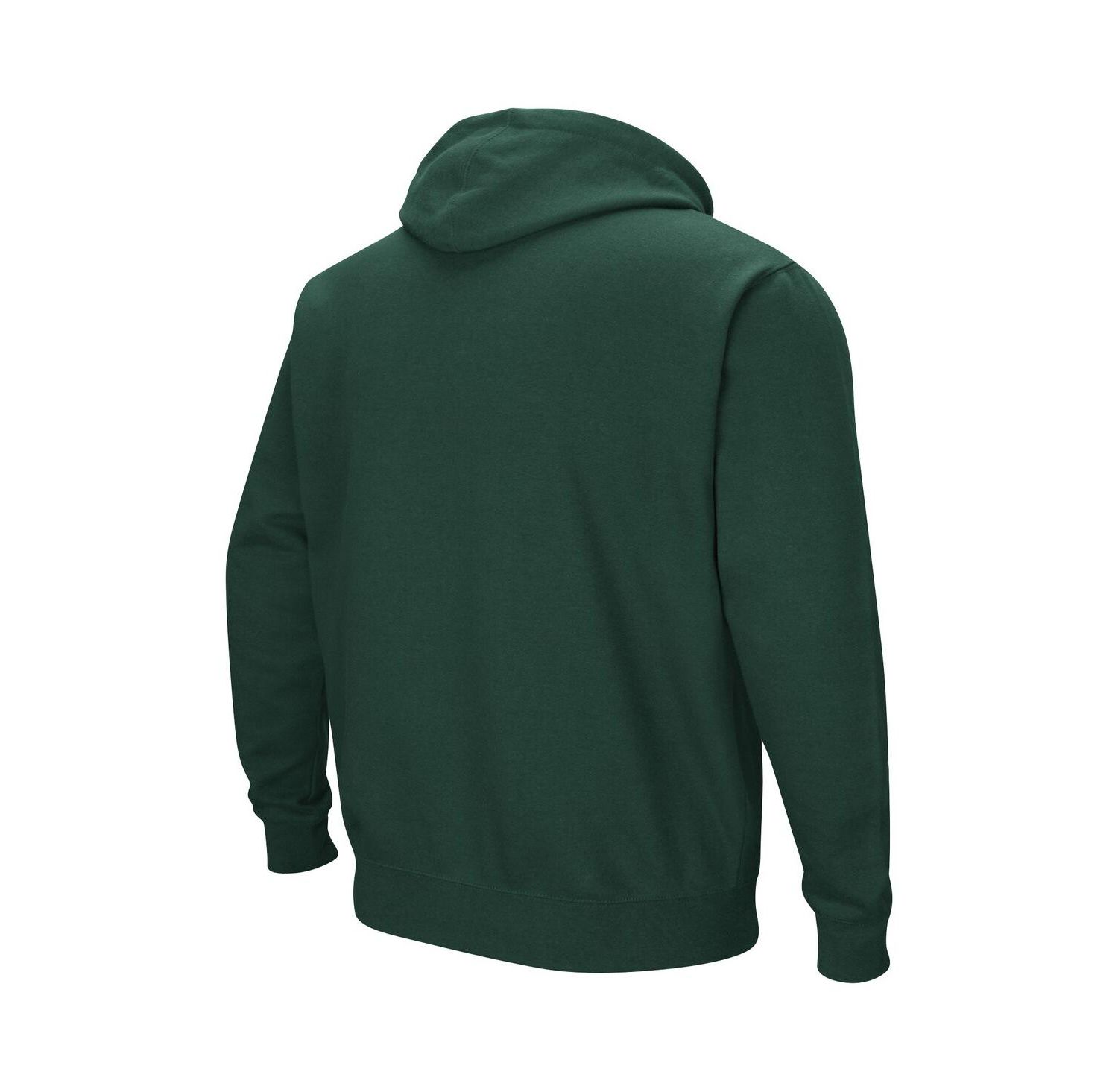 Men's Green Wayne State Warriors Arch & Logo Pullover Hoodie