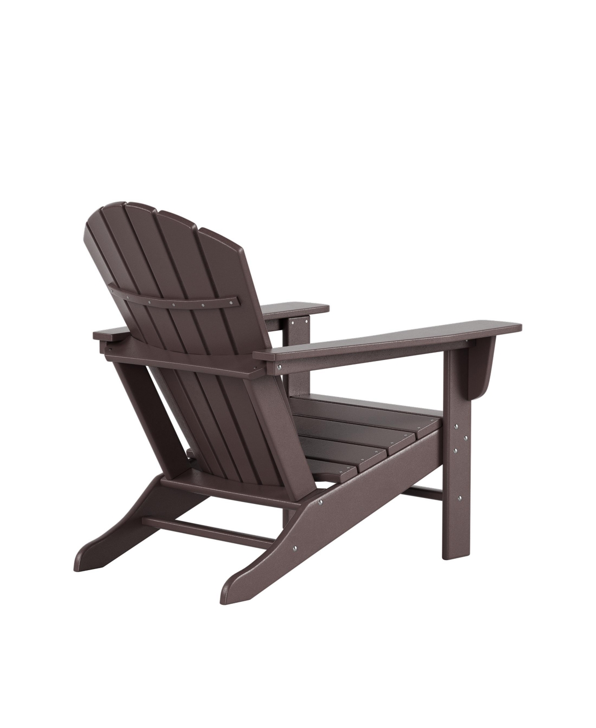 WestinTrends Outdoor Adirondack Chair with Round Side Table