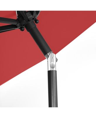 9 ft. Patio Solar Power LED lights Market Umbrella