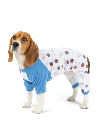 Dog Cotton Argyle Holiday Pajamas