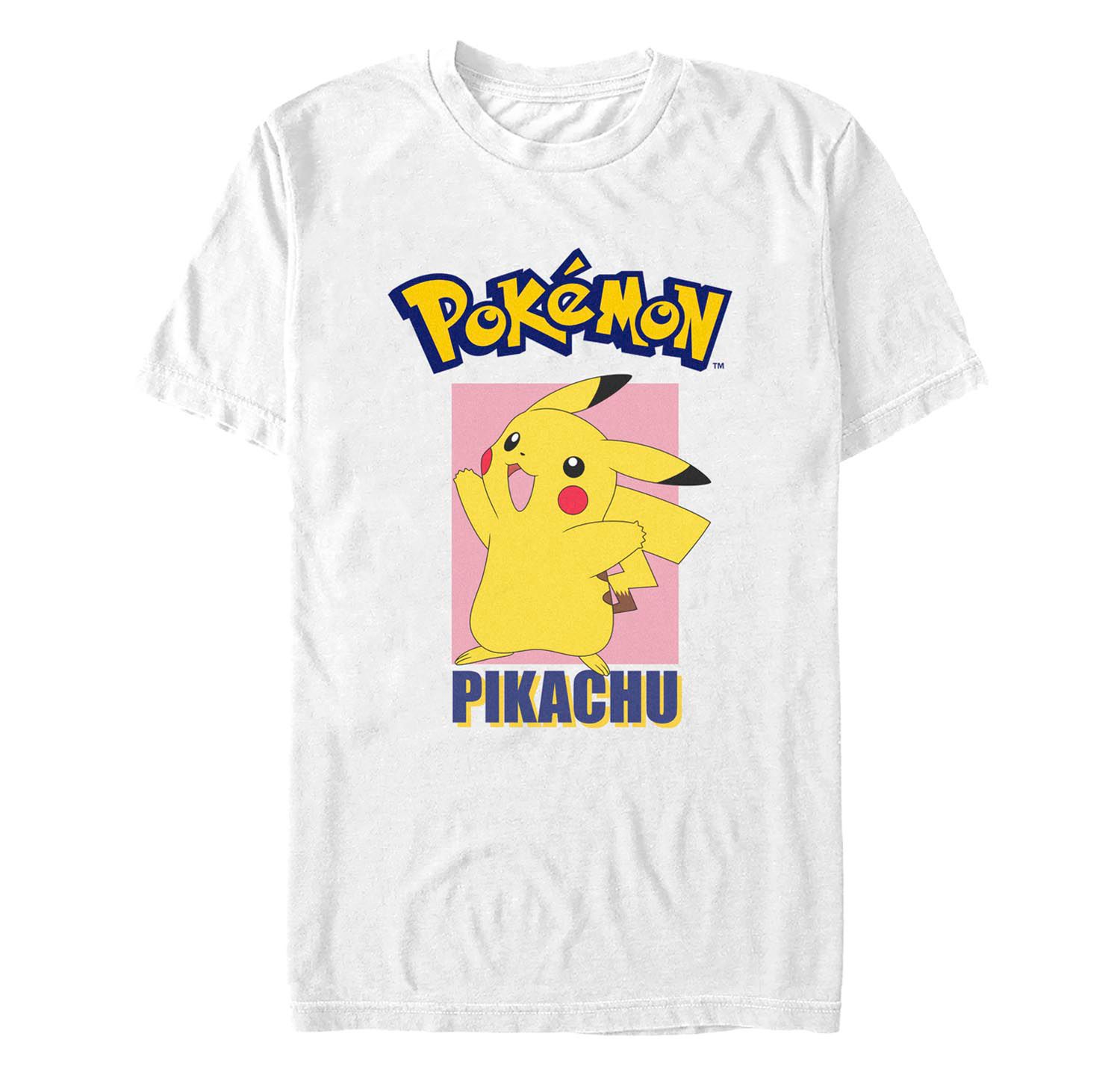 Men's Japanese Pikachu Pose Short Sleeve T-shirt