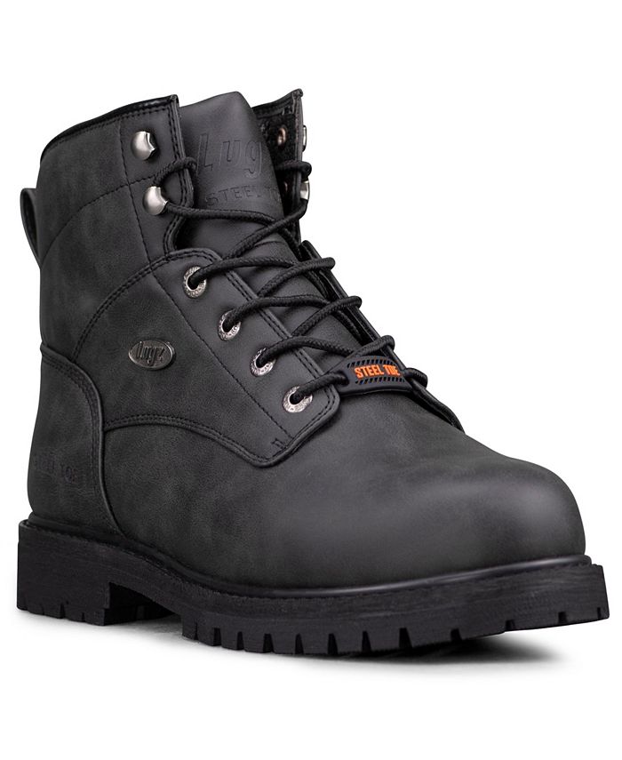 Macy s steel toe work deals boots