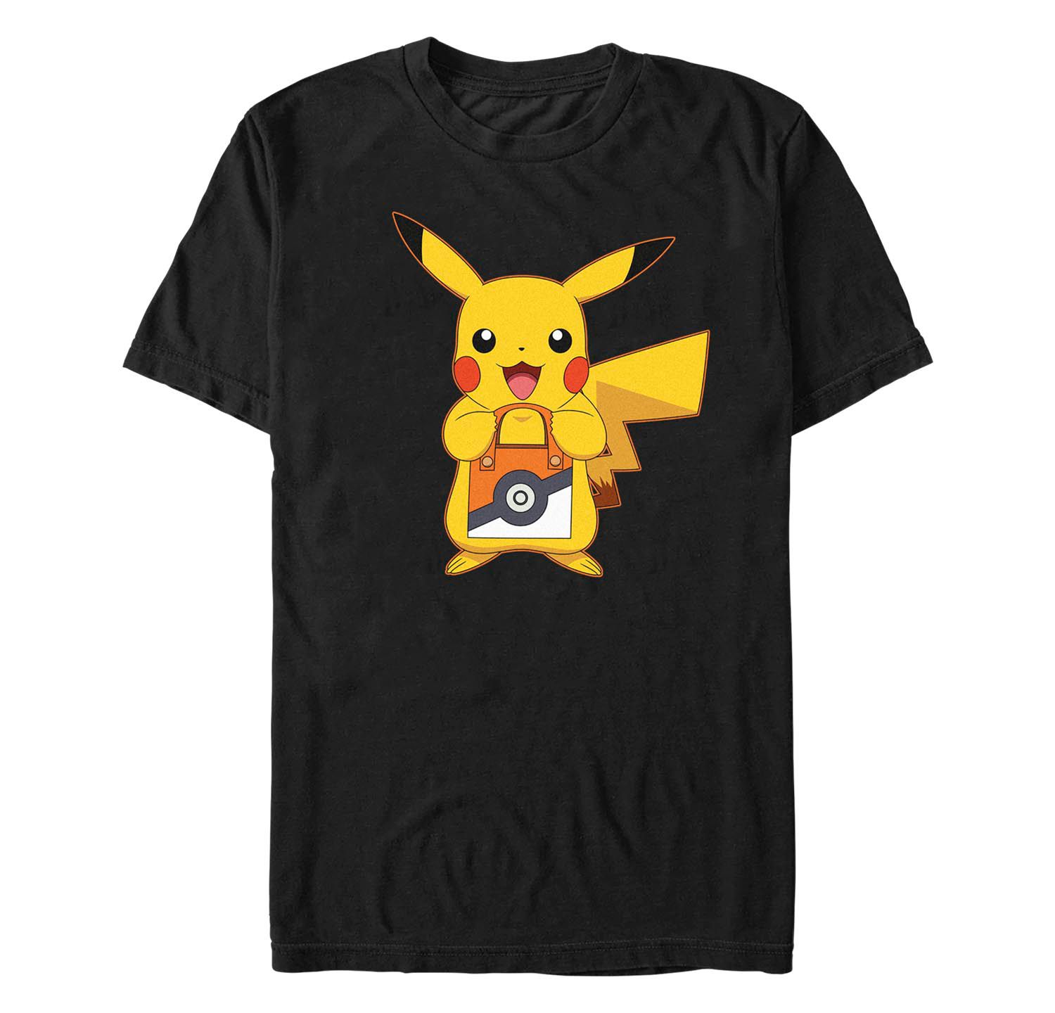 Men's Pokemon Pika Treat Short Sleeves T-shirt