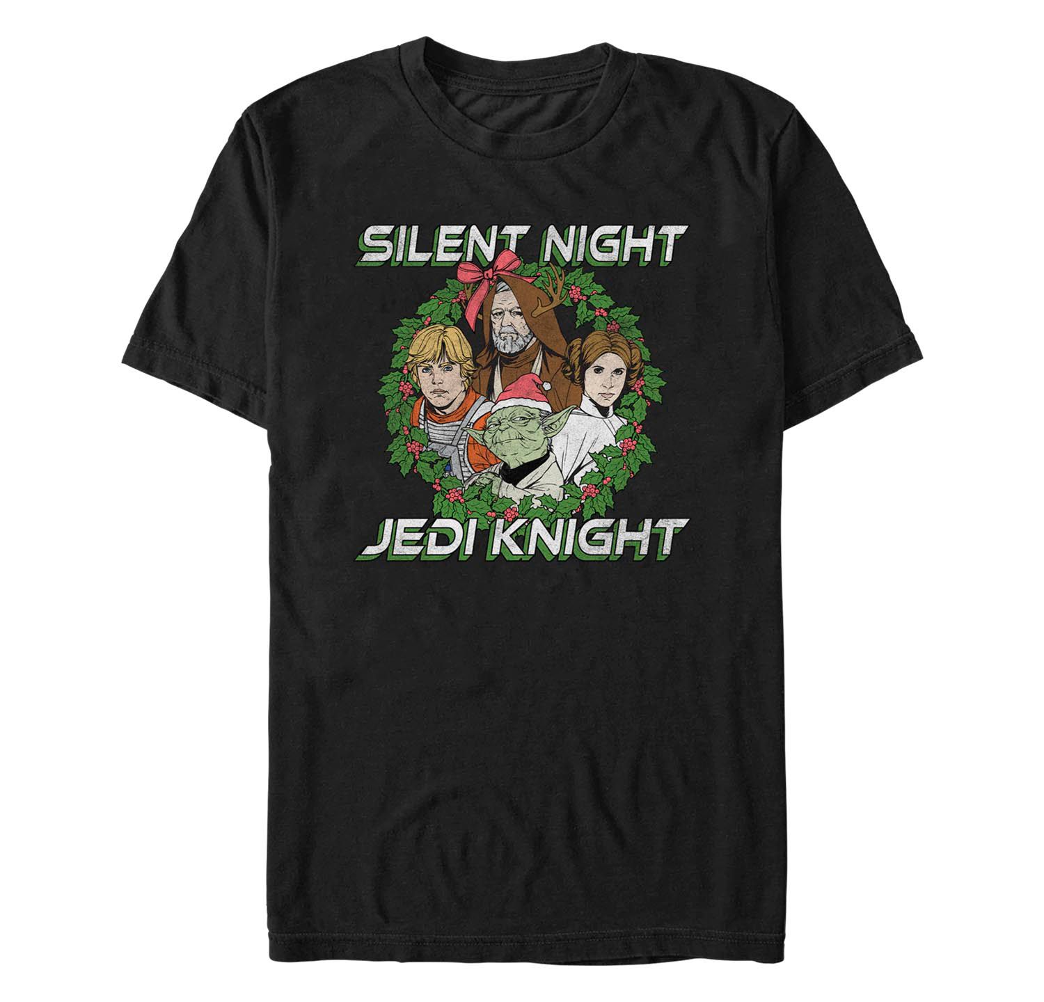 Men's Star Wars Silent Jedi Short Sleeves T-shirt