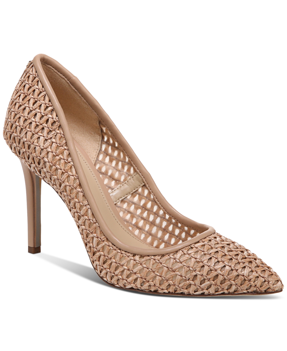 Raffia Sam Edelman Hazel Gold Sam Edelman Women's Hazel Pumps In