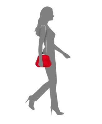 Women's Quilted Art Deco Frame Bag