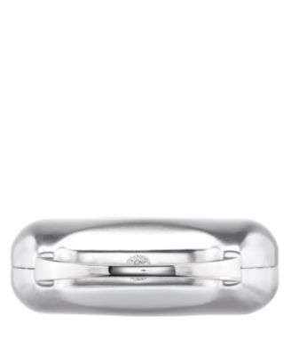 Women's Metallic Minaudiere bag with Metal Handle