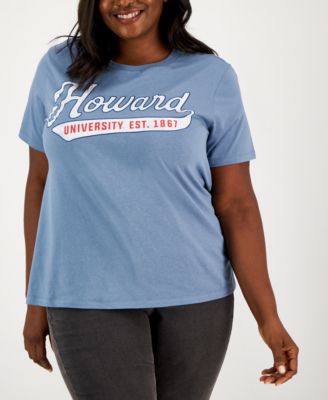 Grayson Threads Black - Trendy Plus Size Short-Sleeve Howard University T-Shirt