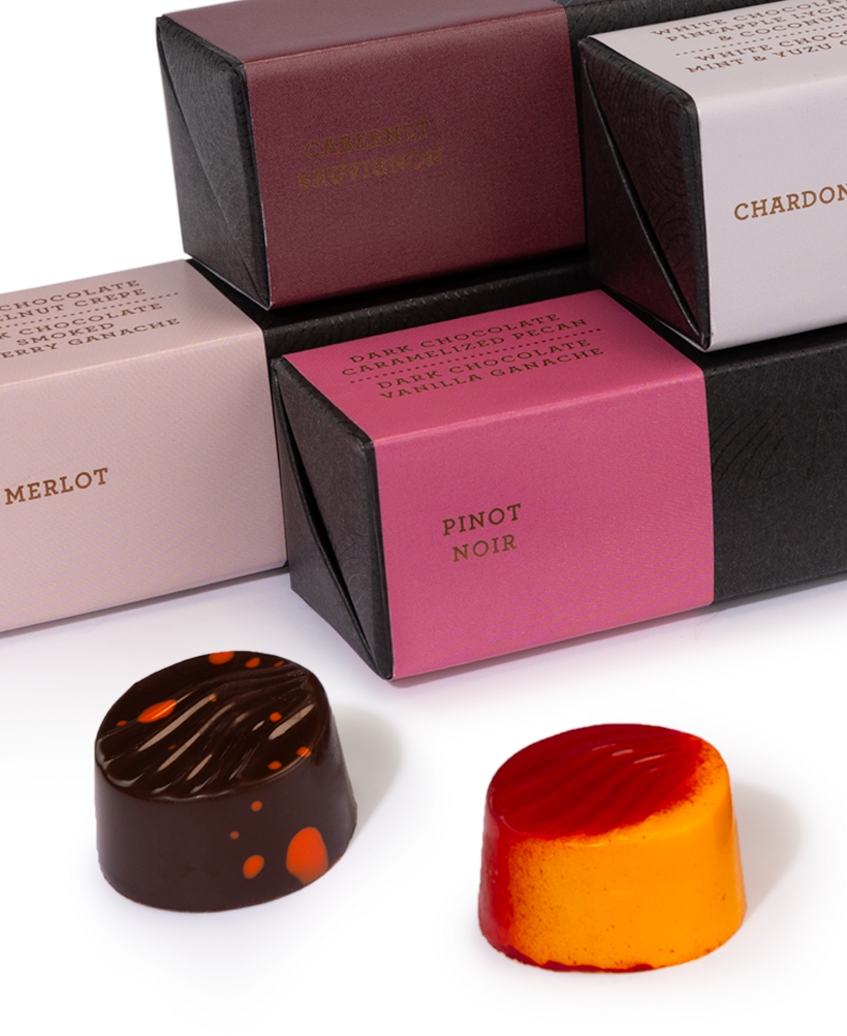 Le Belge Chocolatier Wine Tasting Pearl Box Set, 16 Pieces In No Color