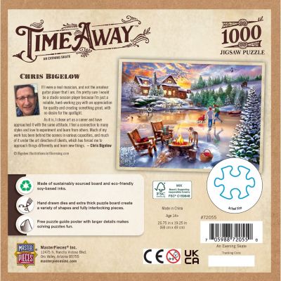 MasterPieces Time Away - An Evening Skate 1000 Piece Jigsaw Puzzle
