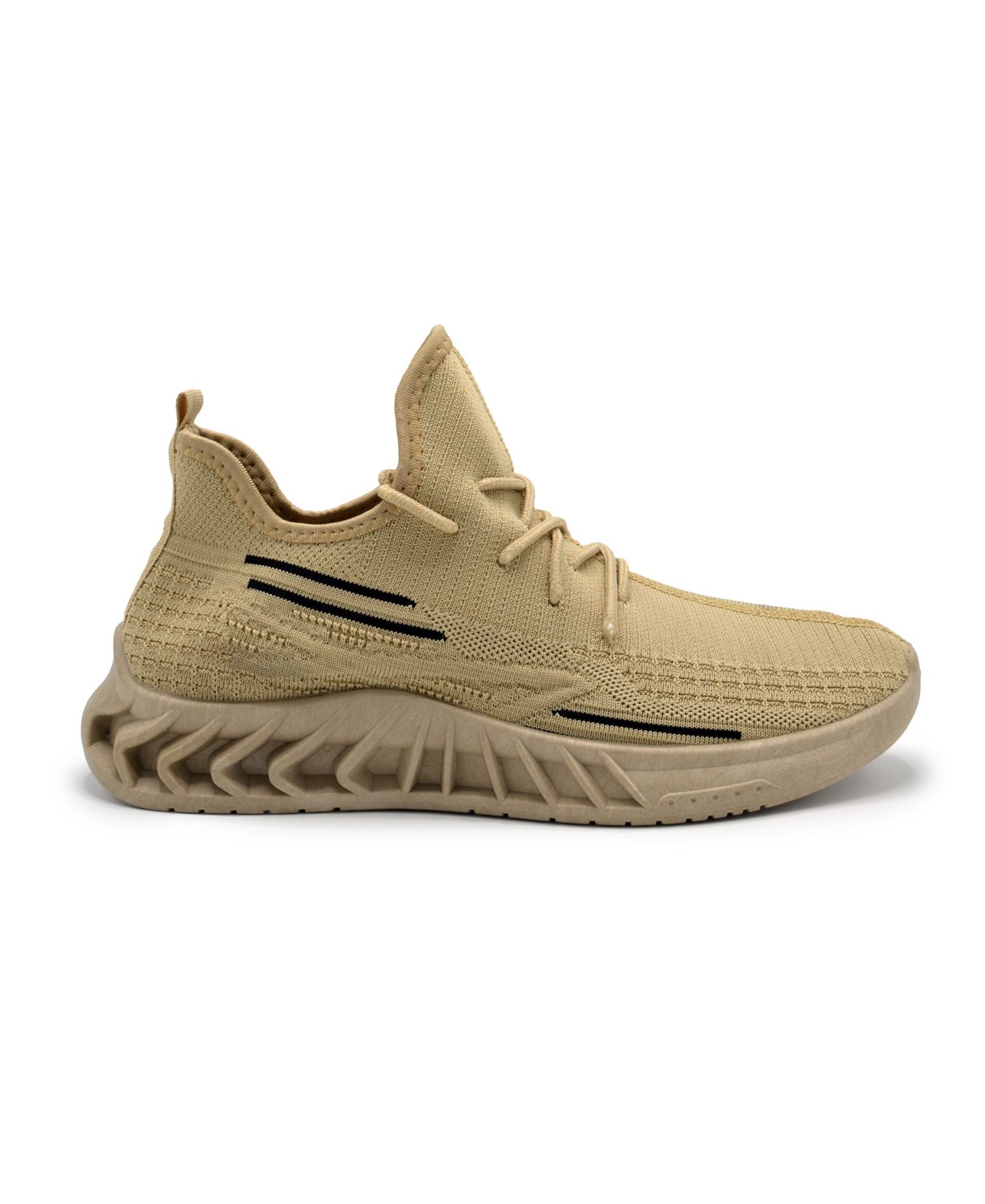 Мужские кроссовки Akademiks Fit 2.0 Knit Jogger, цвет: Бежевый — фото 2