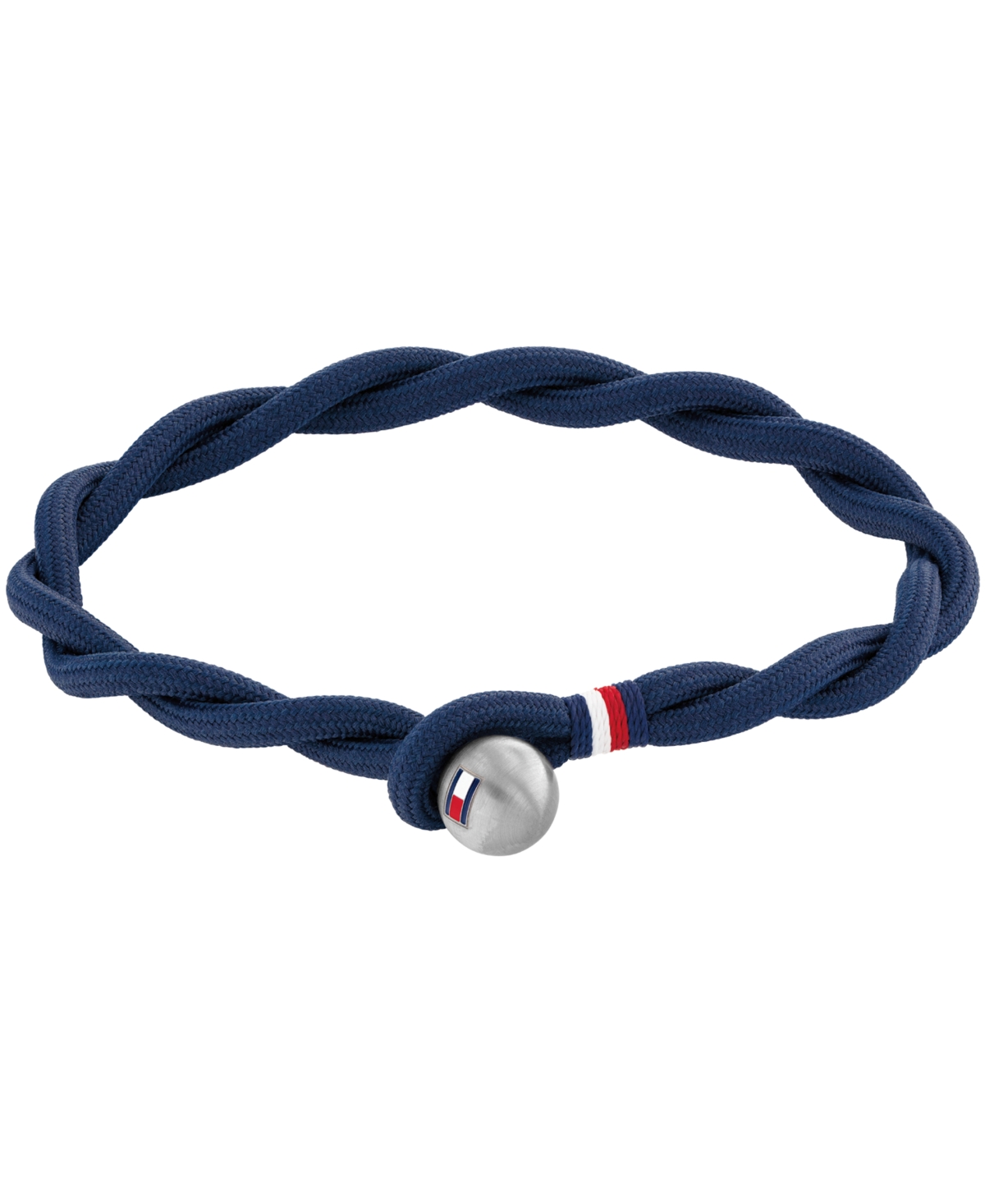Tommy Hilfiger Men's Nylon Bracelet In Navy
