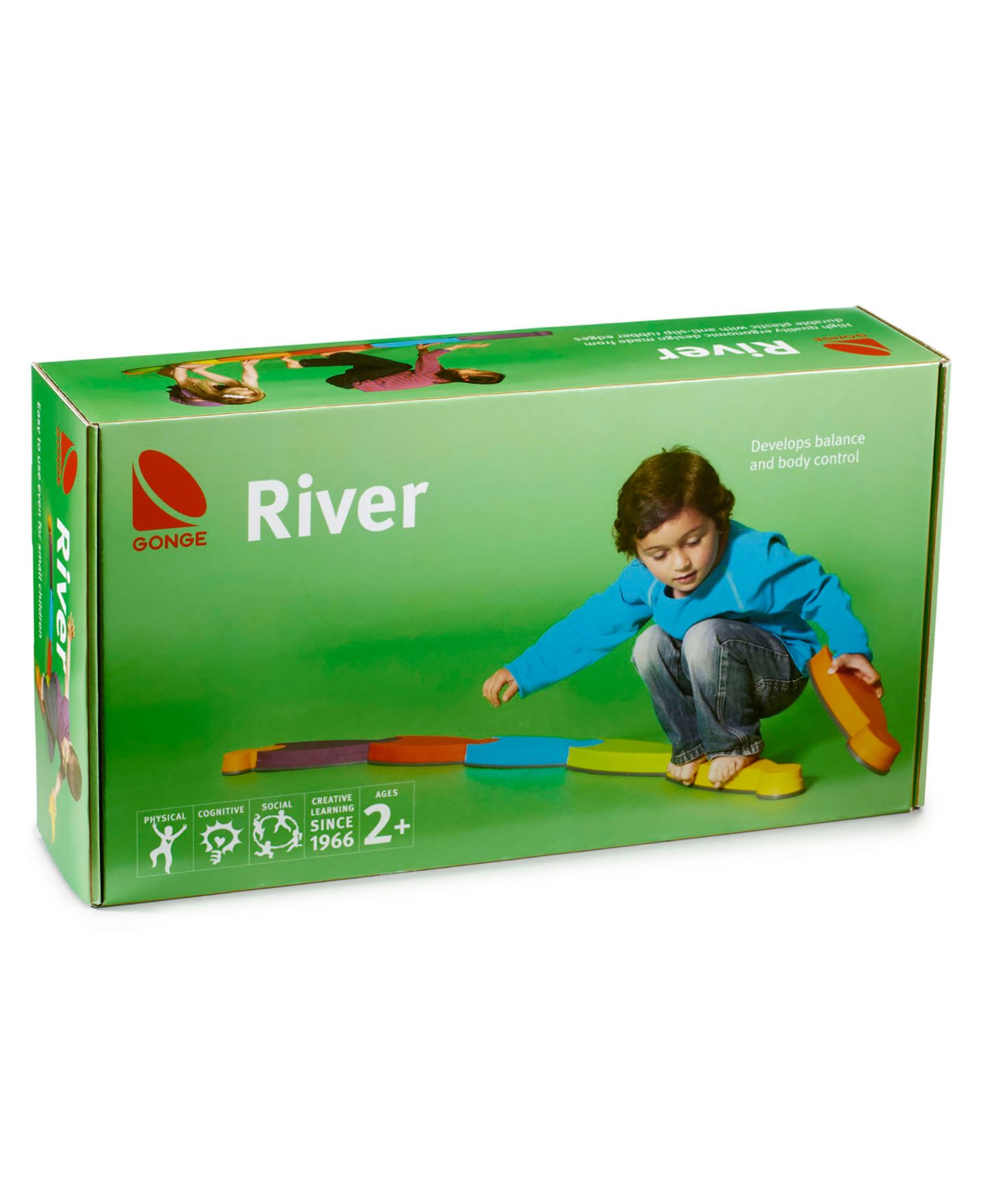 Детские игрушки Gonge - Toys River Balance and Coordination Development 6-Piece Set, Ages 2+ — фото 4