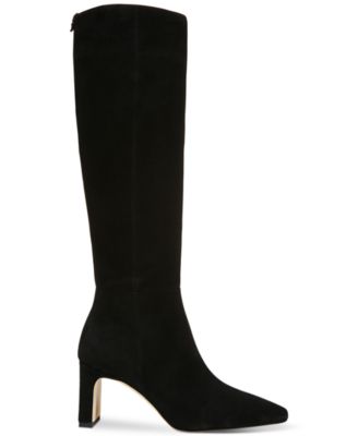 Sylvia Snip-Toe Knee-High Dress Boots