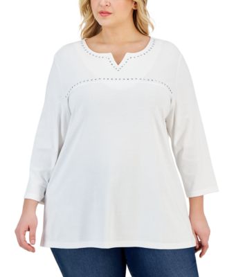 Karen scott tunic tops on sale