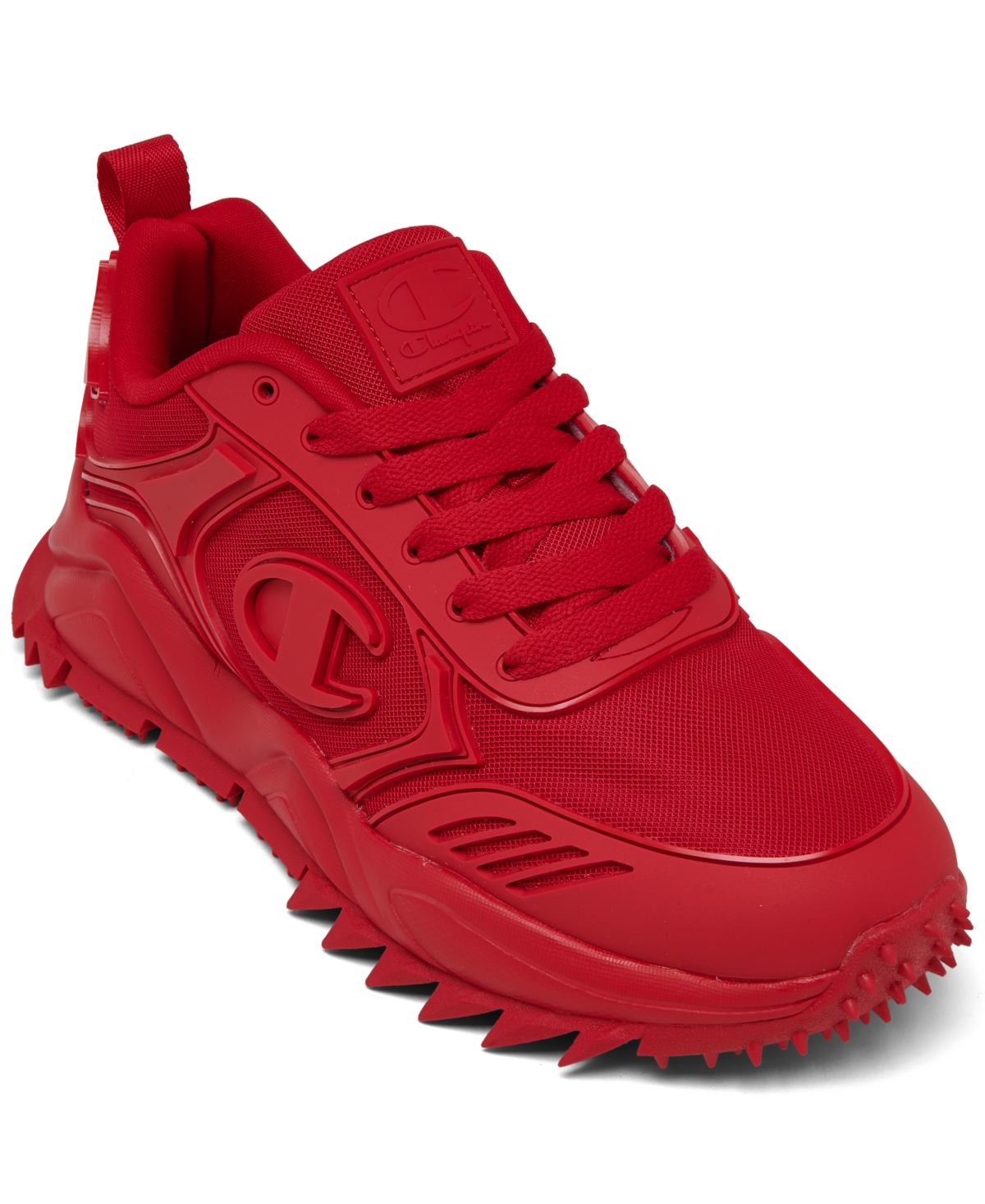 Champion Big Boys 9318 Trail Sneakers From Finish Line In Red/red
