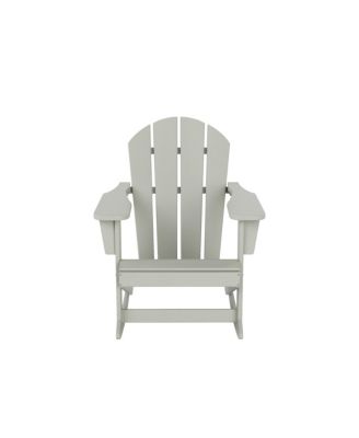 Outdoor Patio Porch Rocking Adirondack Chair