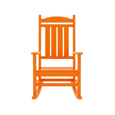 All-Weather Outdoor Patio Poly Classic Porch Rocking Chair