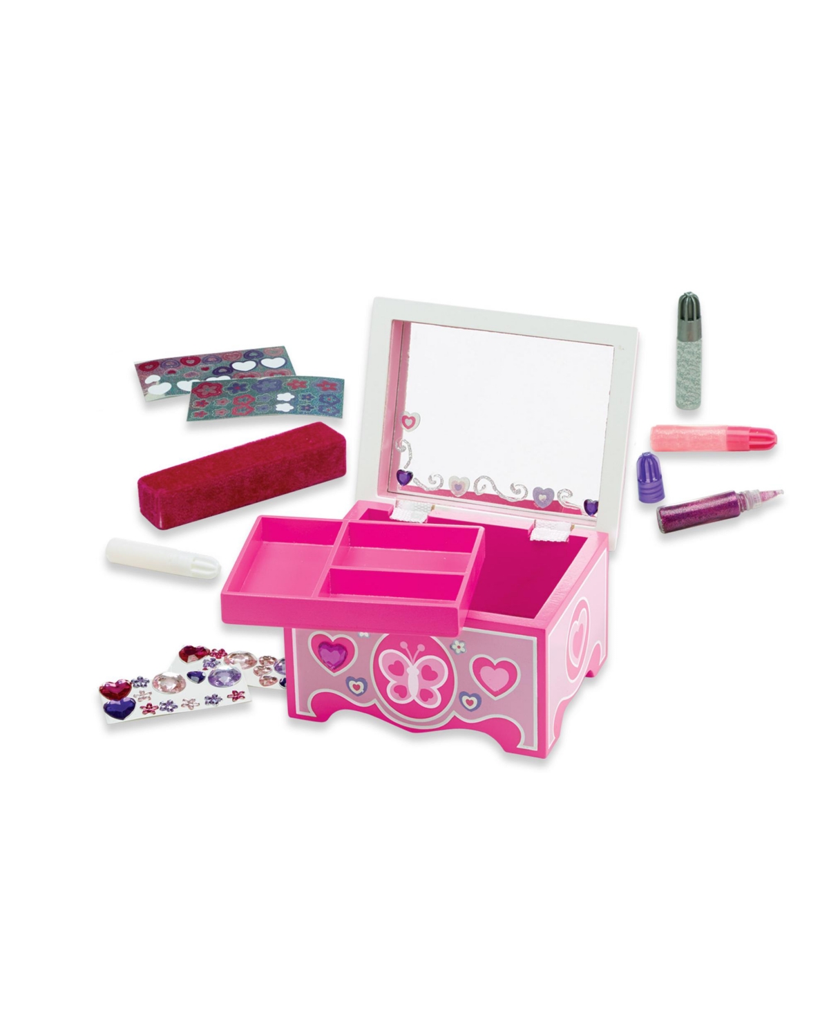 Kids' Decorate Your Own Jewelry Box Kit