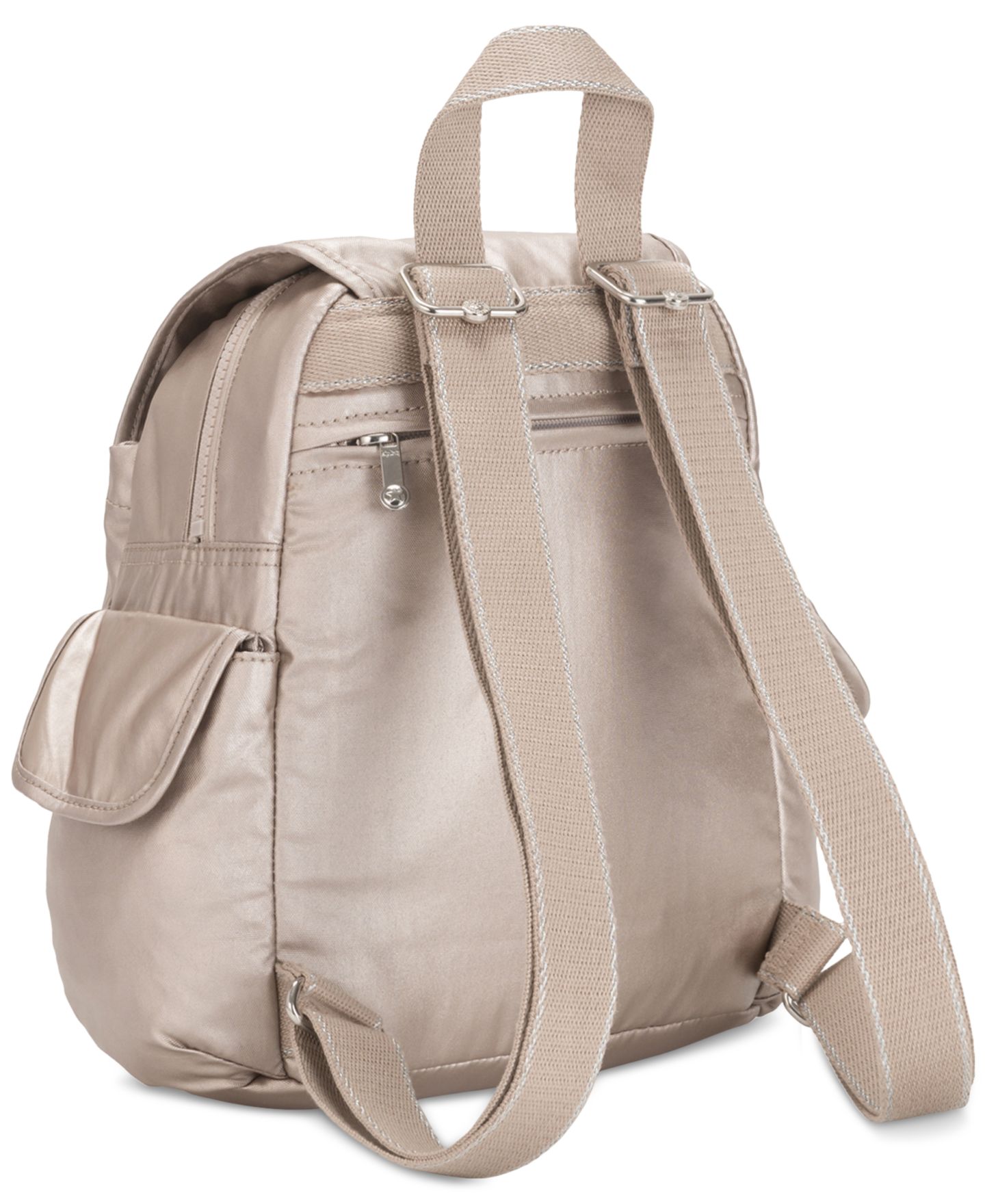 Рюкзак Kipling City Pack Mini, цвет: Металлик сияющий — фото 2