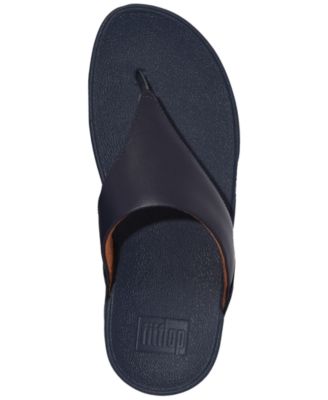 Lulu Leather Toepost Flip-Flop Sandals