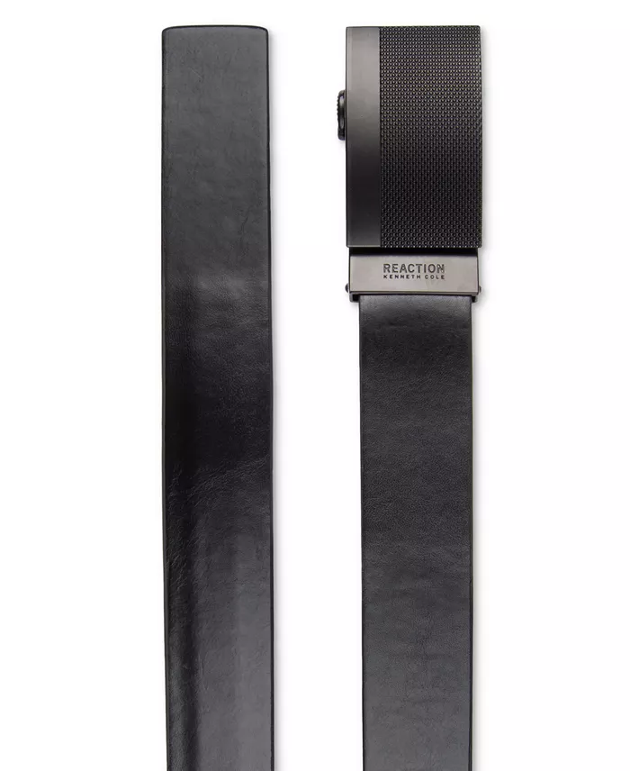 Men’s Exact System Track Lock Plaque Buckle Belt - thumbnail 2