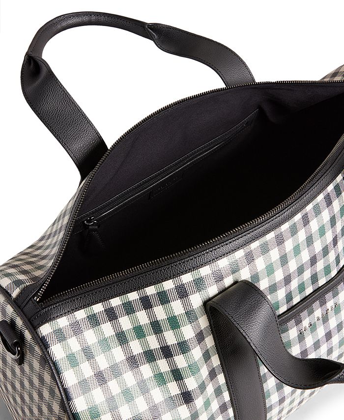 Ted Baker Men's Invess House Check Weekender Bag Macy's