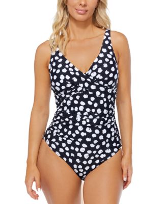 Island Escape Women s Monterey Printed Convertible One Piece Swimsuit Created for Macy s Macy s