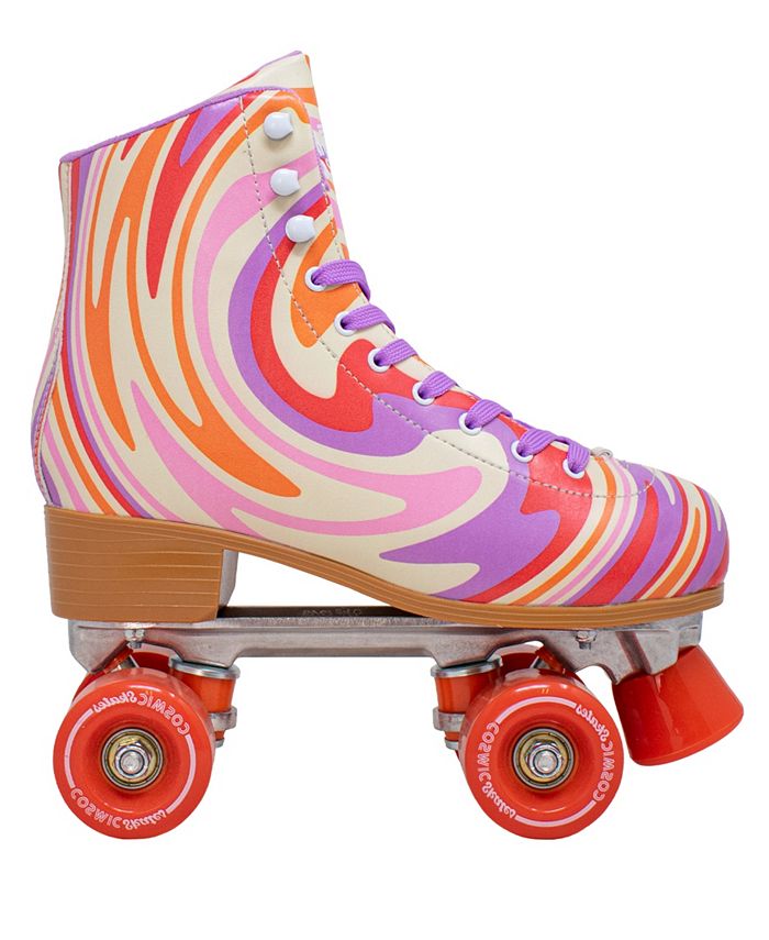 Cosmic Skates Women's Swirl Print Roller Skates Macy's