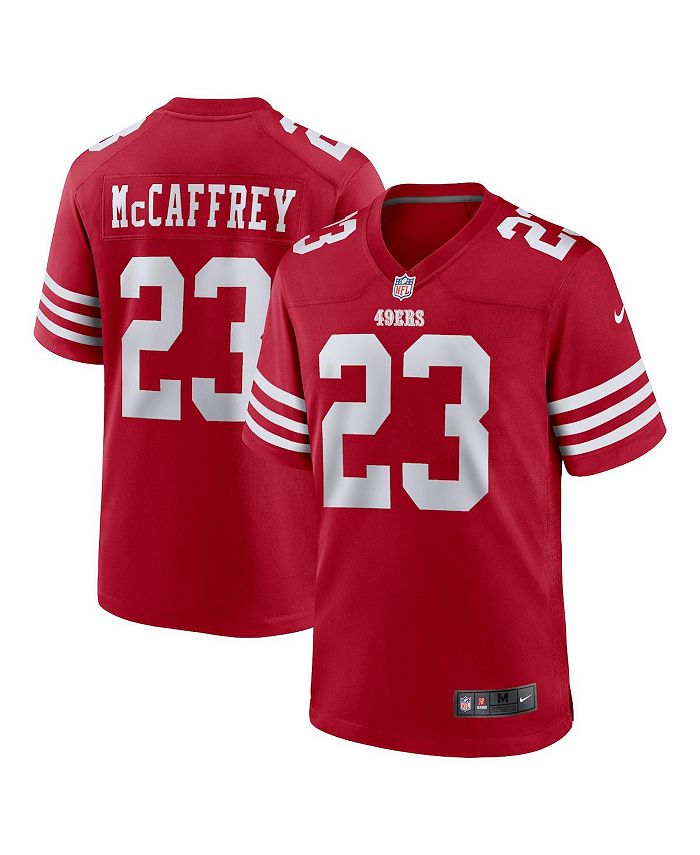 Nike Men's Christian McCaffrey Scarlet San Francisco 49ers Game Player  Jersey - Macy's