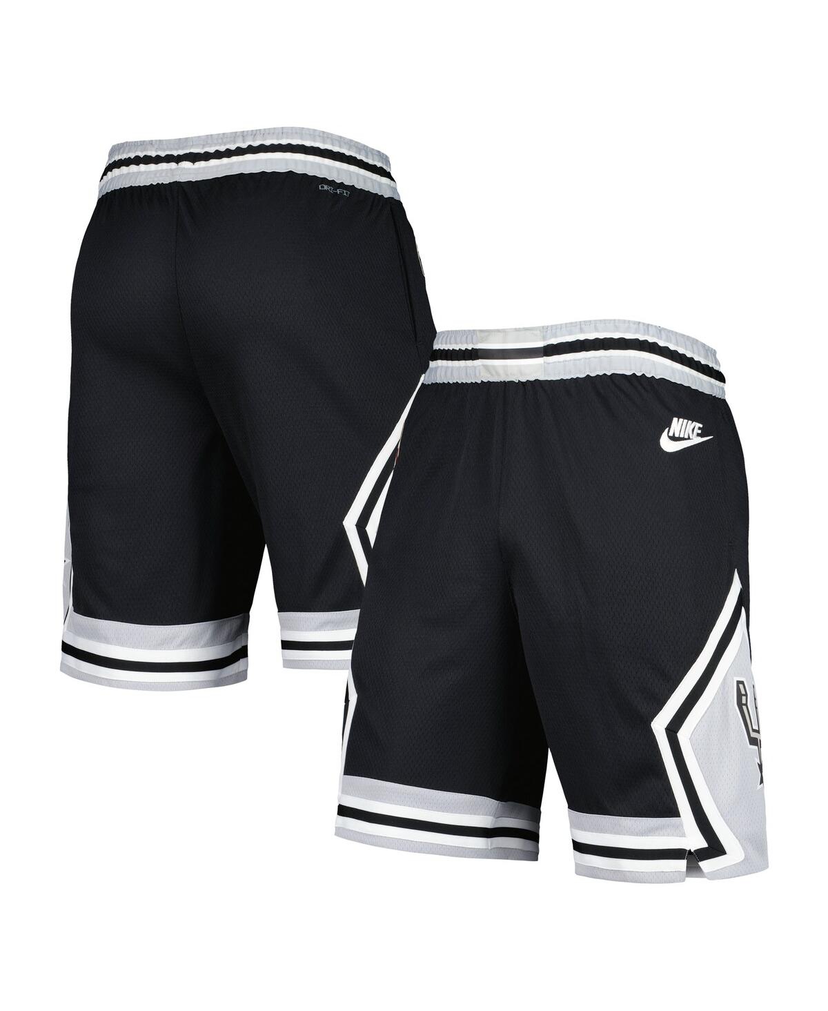 Men's Nike Black, Gray San Antonio Spurs 2022/23 Classic Edition Swingman Shorts